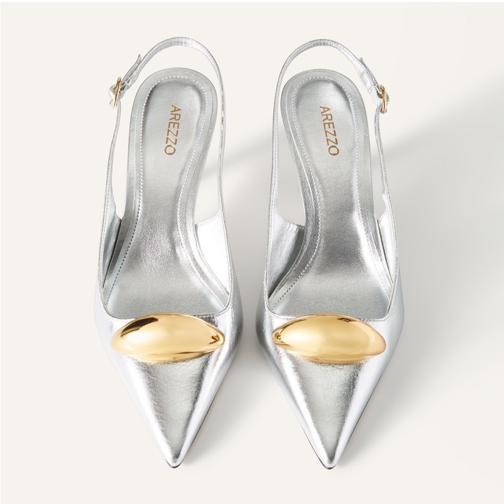 Arezzo Victoria Low Stiletto Pump